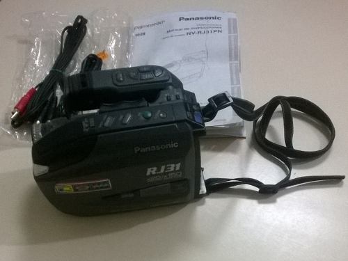 Filmadora Panasonic Rj31 Vhs Palmcoder S20