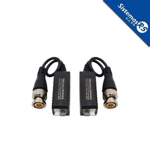 Par De Video Balun Hd 720p p Cvi Tvi Ahd Camara Dvr