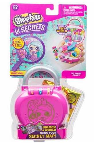 Shopkins Lil Secrets Cerradura De Juguete Con Shopkins