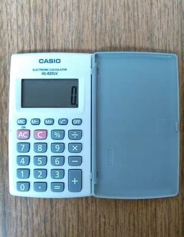 Calculadora Casio De Bolsillo 8 Digitos Mod:hl820lv