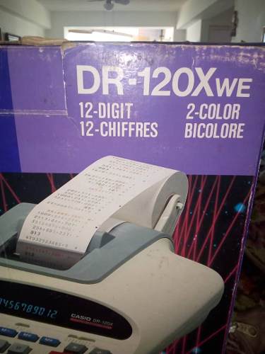 Calculadora Casio Dr 120x