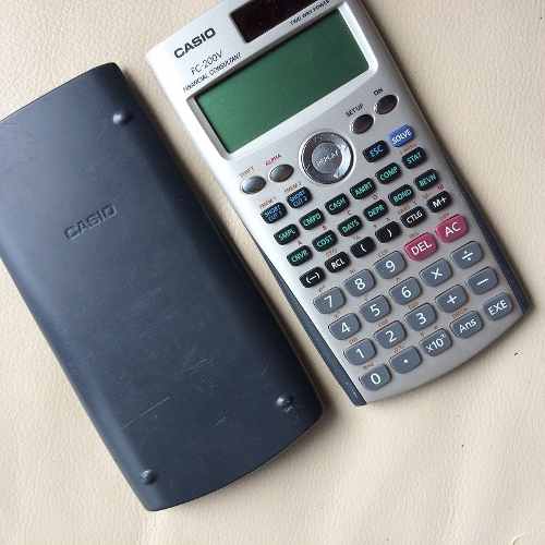 Calculadora Casio Fc-200v Oferta Usada Utiles Escolares