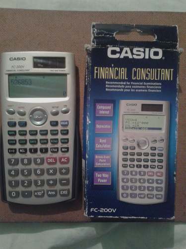 Calculadora Casio Fc200v