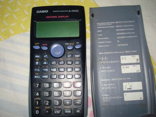 Calculadora Casio Fx-350es