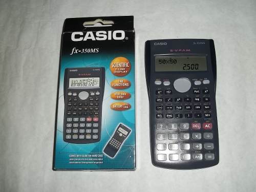 Calculadora Casio Fx-350ms S-v.p.a.m. (como Nueva)