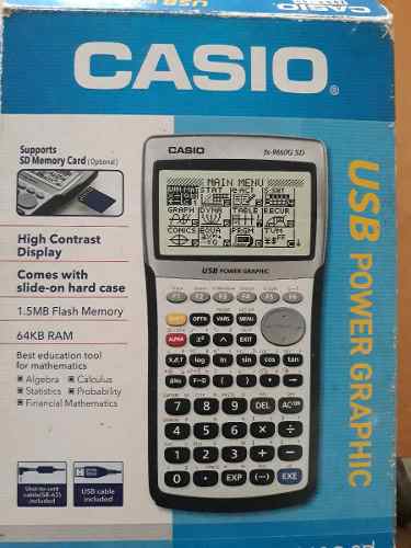 Calculadora Casio Usb Power Graphic
