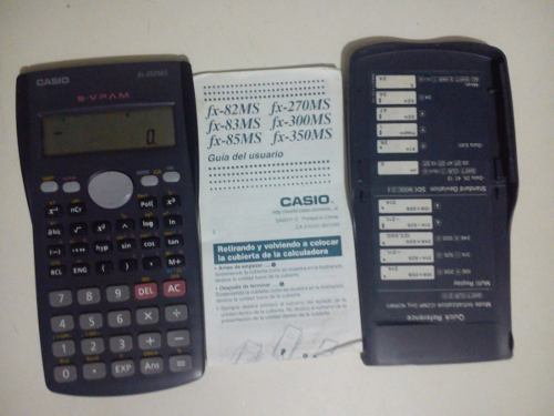 Calculadora Cientifica Casio S-v.p.a.m Modelo Fx-350ms