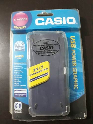 Calculadora Cientifica Casio Usb Power Graphic Fx-gii