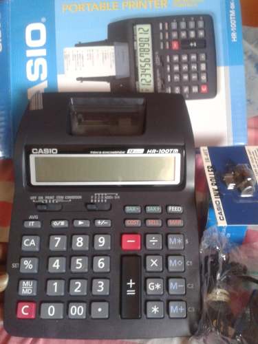 Calculadora Impresora Portátil Casio