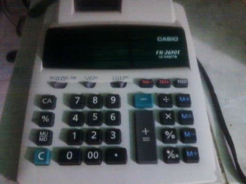 Calculadora Sumadora Casio