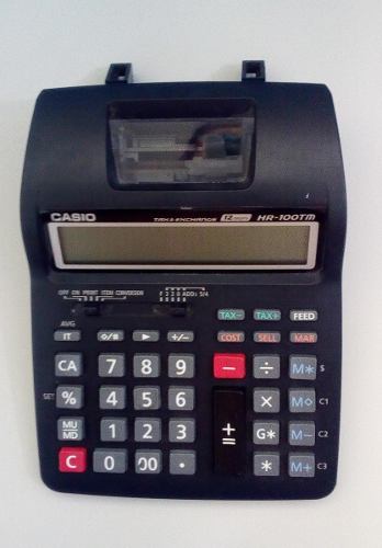 Calculadora - Sumadora Casio Mod Hr-t100tm. Usada
