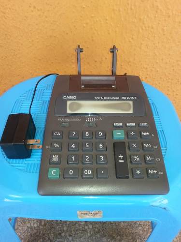 Calculadora Sumadora Casio Modelo Hr-100te