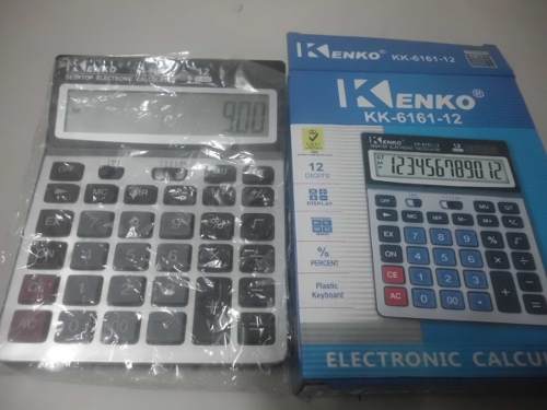 Calculadoras Kenko Funcionales Oferta 12 Digitos