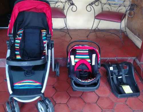 Combo De Coche, Porta Bebe Y Base Para Carro