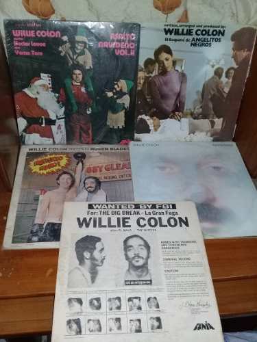 Lp Vinil Willie Colon Varios Discos
