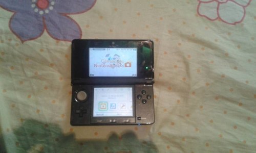 Nintendo 3ds Negro + Estuche Con Todos Sus Accesorios