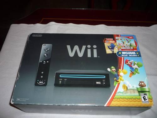 Nintendo Wii Color Negro (vendo O Cambio)