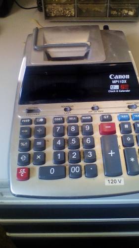 Sumadora /calculadora Cannon