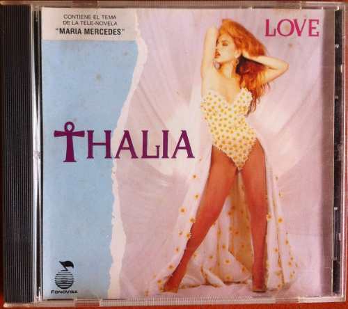 Thalia. Love. Cd Original, Excelente Estado