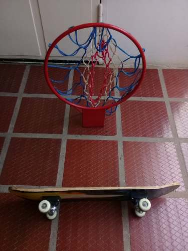 Vendo Aro De Basket Y Patineta