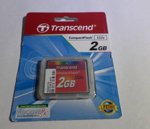 002 Compact Flash 2gb Transcerd