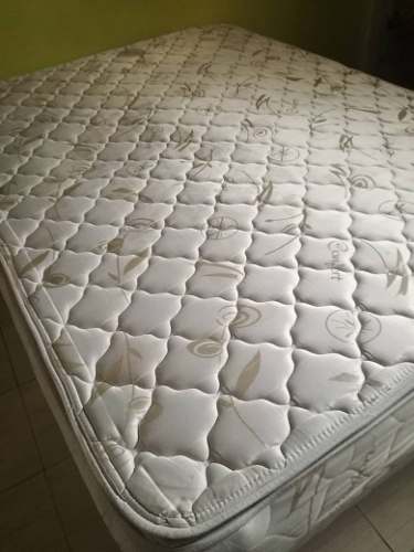 Box Spring Matrimonial Con Colchon