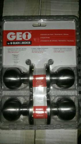Cerraduras De Pomo Geo Black & Decker