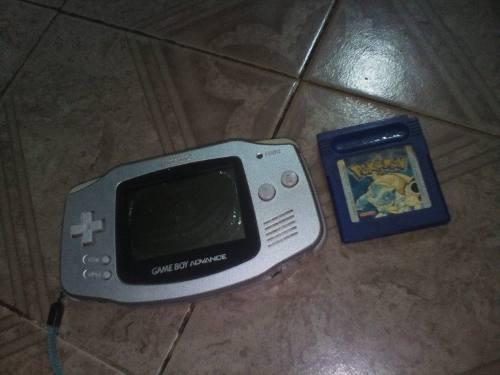 Game Boy Advance + Pokemon Azul