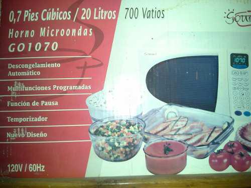 Horno Microondas Gourmet 20 Litros Nuevo