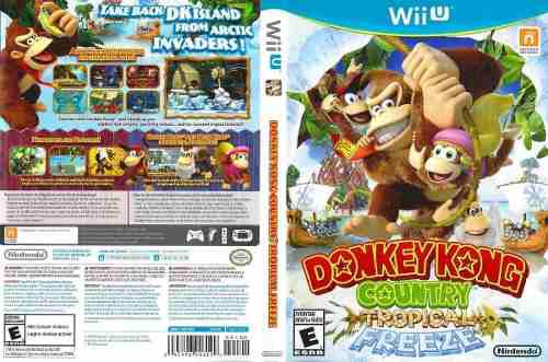 Juego Donking Kong Country Tropical Fisico Nintendo Wii U