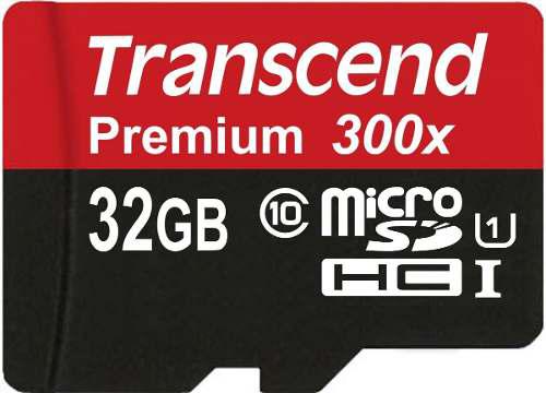 Memoria Microsdhc Transcend De 32 Gb Clase 10 300x Original