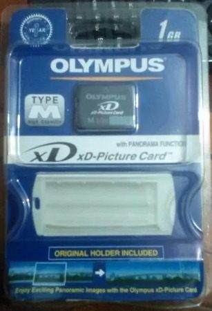 Memoria Olympus Xd De 1 Gb. Camaras Digitales Y Videocamaras