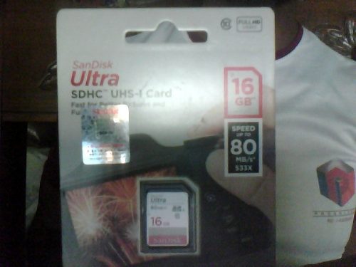 Memoria Para Camara Sandisk Ultra 16gb