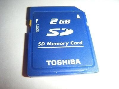Memoria Sd 2gb Toshiba Para Nintendo Ds Pc Y Camara