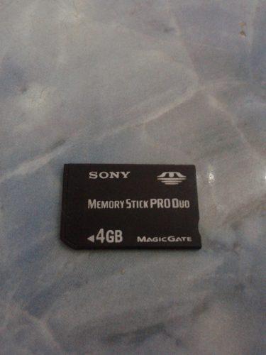 Memoria Sony Stick Pro Duo 4gb