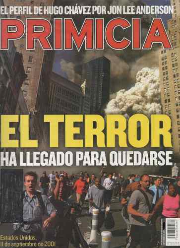 Revista Primicia. Septiembre De 2001