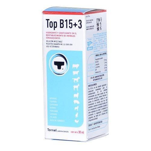 Super Vitamina Top B15+3 De 30ml Tornel Gallos Finos