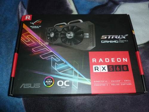 Tarjeta De Video Asus Rx560 De 4gb