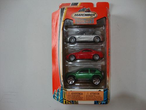 Carritos Matchbox Set De 3 Sin Uso