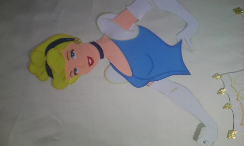 Cenicienta Princesa Disney Cindirella Figura En Foami