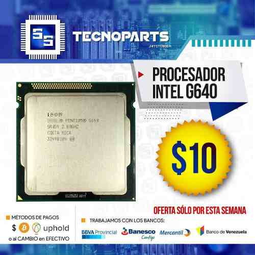 Procesador Intel G640-g630-g620 En Promoción