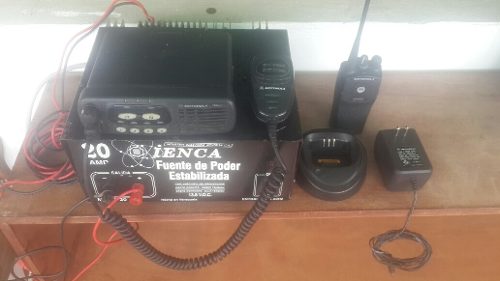 Radio Base, Fuente Y Radio Adicional Motorola