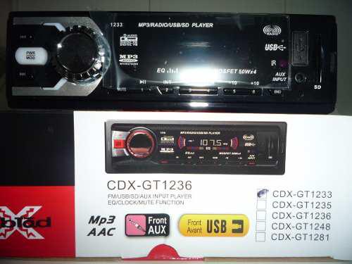 Reproductor De Carro Usb Mp3 Radio Control 50wx4