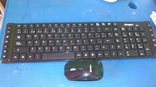 Teclado Y Mouse Inalambrico Marca Siragon