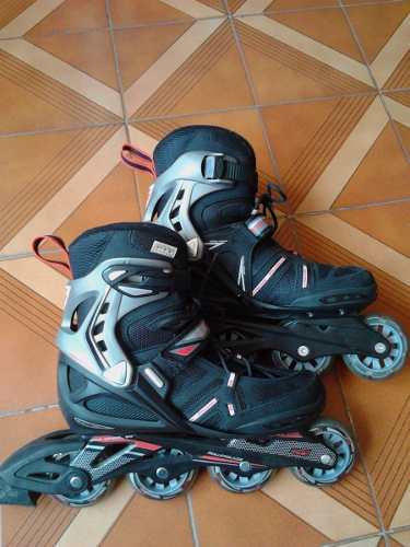 Venta De Patines Rollerblade Negro Con Rojo Originales