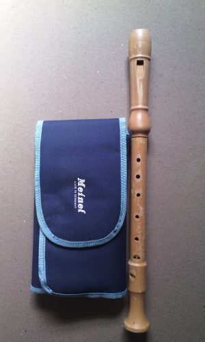 Flauta Alto De Madera Marca Meinel Alemana