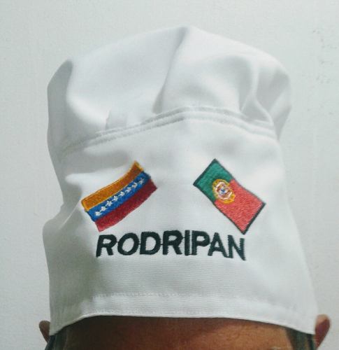 Quillas O Gorros Tipo Chef Bordadas