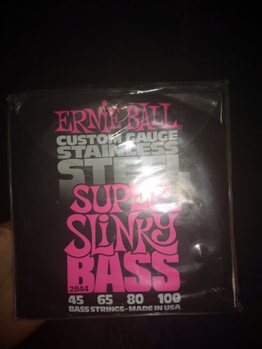 Cuerdas De Bajo Ernie Ball