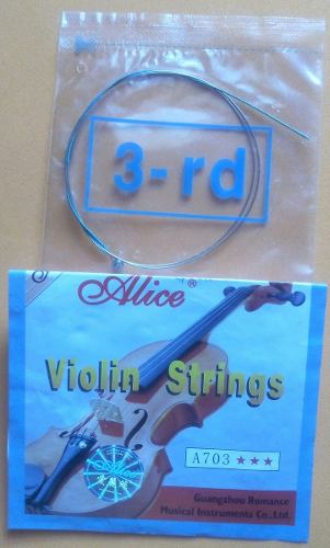 Cuerdas Para Violín, Re (3 Era)