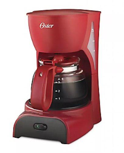 Cafetera 4 Tazas Color Roja Oster Bvstdcdr5